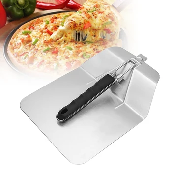 Pizza Shovel Baking Tool Stainless Steel Pastry Hanging Hole Non-Slip Anti-scalding Extra Large Peel Accessories Folding Handle
Pizza Shovel Baking Tool Stainless Steel Pastry Hanging Hole Non-Slip Anti-scalding Extra Large Peel Accessories Folding Handle