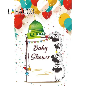 Laeacco Baby Cartoon EID Mubarak Ramadan Sheep Goat Party Decor Poster Photo Background Photography Backdrop For Photo Studio
Laeacco Baby Cartoon EID Mubarak Ramadan Sheep Goat Party Decor Poster Photo Background Photography Backdrop For Photo Studio