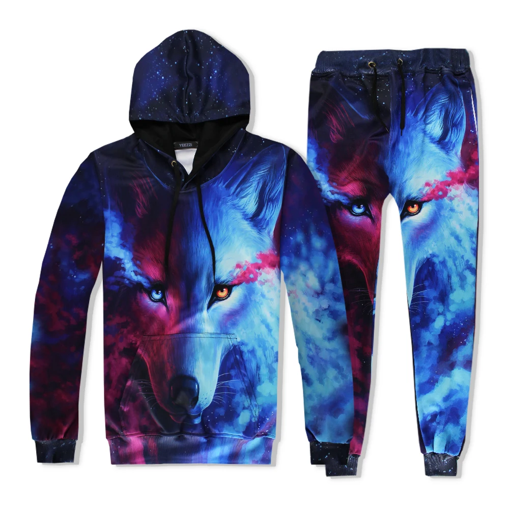 3D Digital Printing Loose Set Hoodie Unisex Couples Pullover Sweatshirts Leisure Jackets Sportswear Sweatpants Multi-Size
3D Digital Printing Loose Set Hoodie Unisex Couples Pullover Sweatshirts Leisure Jackets Sportswear Sweatpants Multi-Size