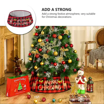 1Pc Grid Christmas Tree Skirt Elks Pattern Tree Decoration Floor Ornaments (Red)
1Pc Grid Christmas Tree Skirt Elks Pattern Tree Decoration Floor Ornaments (Red)