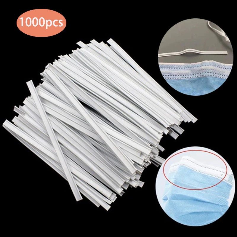 1000pcs Mask Dedicated Nose Bridge Strip Mask Nose Adjuster Clip for Medical Masks Disposable Masks DIY Craft Making Accessories
1000pcs Mask Dedicated Nose Bridge Strip Mask Nose Adjuster Clip for Medical Masks Disposable Masks DIY Craft Making Accessories