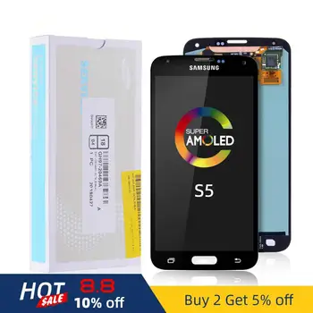 5.1'' Original AMOLED LCD For SAMSUNG S5 LCD Touch Screen For SAMSUNG Galaxy S5 LCD Display Screen S5 i9600 G900 LCD Parts
5.1'' Original AMOLED LCD For SAMSUNG S5 LCD Touch Screen For SAMSUNG Galaxy S5 LCD Display Screen S5 i9600 G900 LCD Parts
