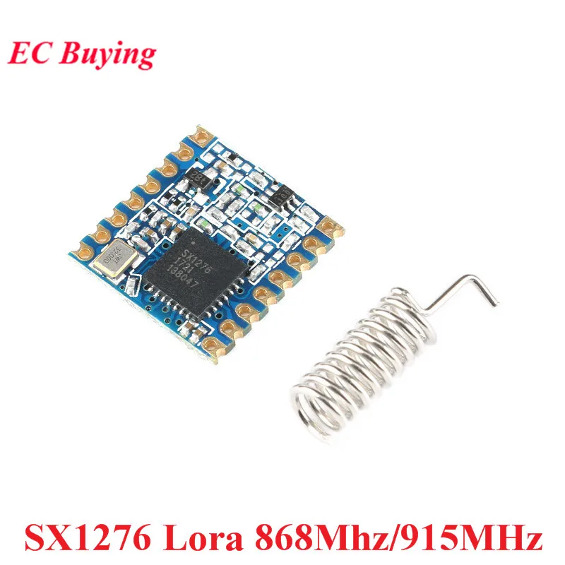 SX1276 Wireless Transceiver Module Lora 868Mhz 915MHz Modulespread Spectrum Long-Range Wireless Communication LORA/GFSK ESP32
SX1276 Wireless Transceiver Module Lora 868Mhz 915MHz Modulespread Spectrum Long-Range Wireless Communication LORA/GFSK ESP32