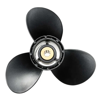 Outboard Propeller 58100-93723-019 For Suzuki 8-20Hp 9 1/4 X 9 Aluminum Alloy 3 Blade Black 10 Spline Tooth R Rotation
Outboard Propeller 58100-93723-019 For Suzuki 8-20Hp 9 1/4 X 9 Aluminum Alloy 3 Blade Black 10 Spline Tooth R Rotation