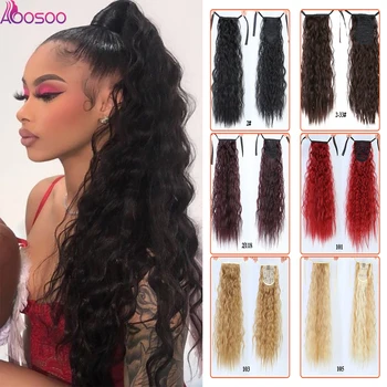 18"22"Synthetic clip In Warp Ponytail Hair Extension Short Afro Kinky Drawstring Ponytail African American Bun
18"22"Synthetic clip In Warp Ponytail Hair Extension Short Afro Kinky Drawstring Ponytail African American Bun