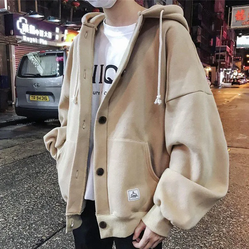 Jacket Men Plus Size Thickening Hoody Mens Jackets And Coats Streetwear Autumn Winter Harajuku Clothing Korean Fashion Tops
Jacket Men Plus Size Thickening Hoody Mens Jackets And Coats Streetwear Autumn Winter Harajuku Clothing Korean Fashion Tops