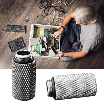 Extension Adapter Lengthening Head Copper PC Water Cooling Block Joint Practical and Durable for Female G1/4 Thread
Extension Adapter Lengthening Head Copper PC Water Cooling Block Joint Practical and Durable for Female G1/4 Thread