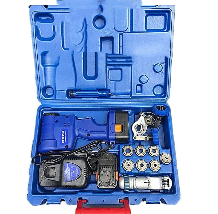 Electric flarer WK-E800AML Electric Flared Socket Tool Kit 6-19mm Rechargeable Expander Machine
Electric flarer WK-E800AML Electric Flared Socket Tool Kit 6-19mm Rechargeable Expander Machine