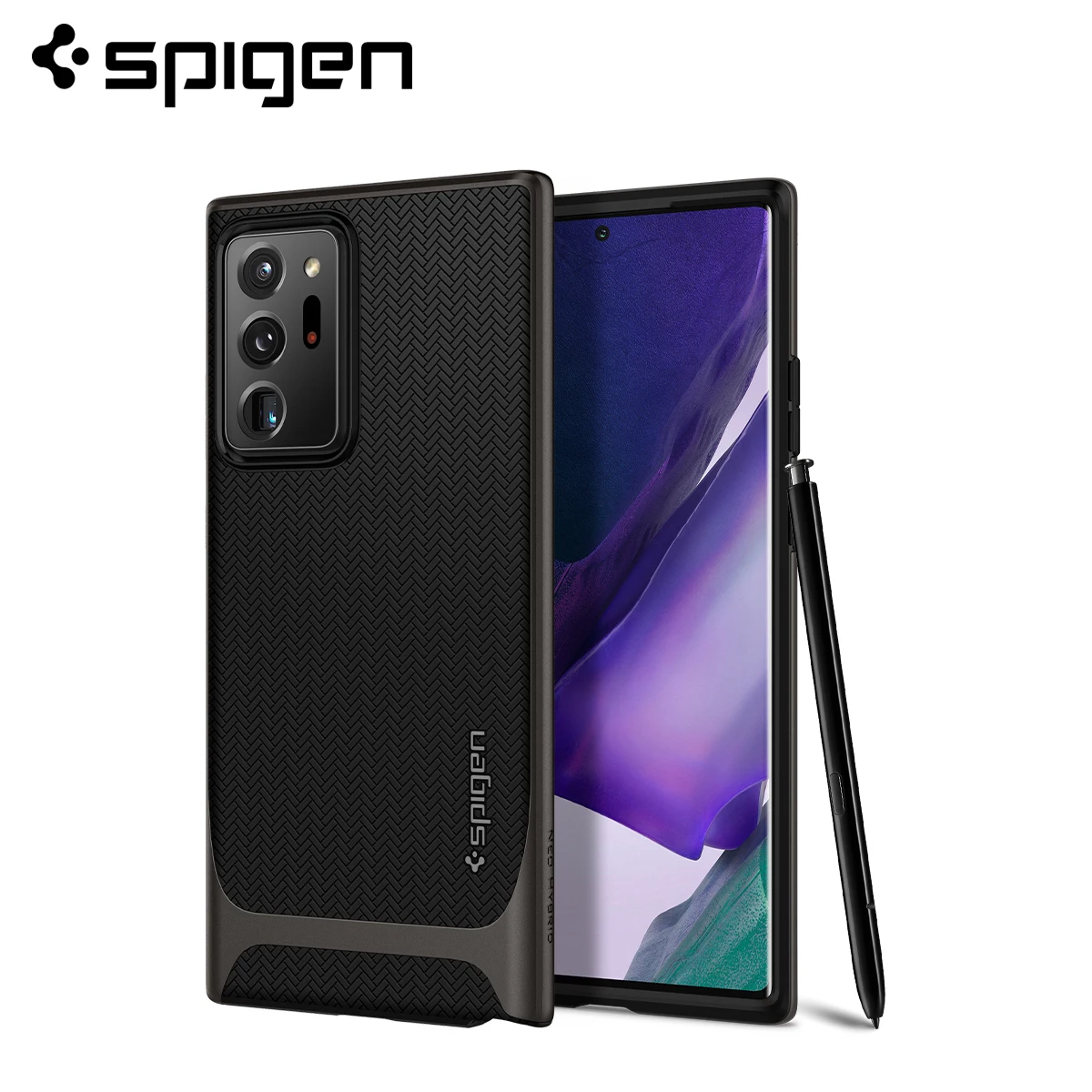 Гибридный чехол Spigen Neo для Samsung Galaxy Note 20 Ultra (6 9 ") двухслойный с дополнительным