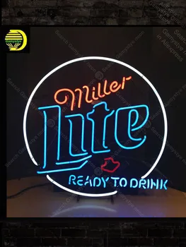 Neon Sign for Vintage Miller Lite Ready to Drink NEON glass Tube Restaurant Outdoor Lighting Neon Light Real Glass icons light
Neon Sign for Vintage Miller Lite Ready to Drink NEON glass Tube Restaurant Outdoor Lighting Neon Light Real Glass icons light