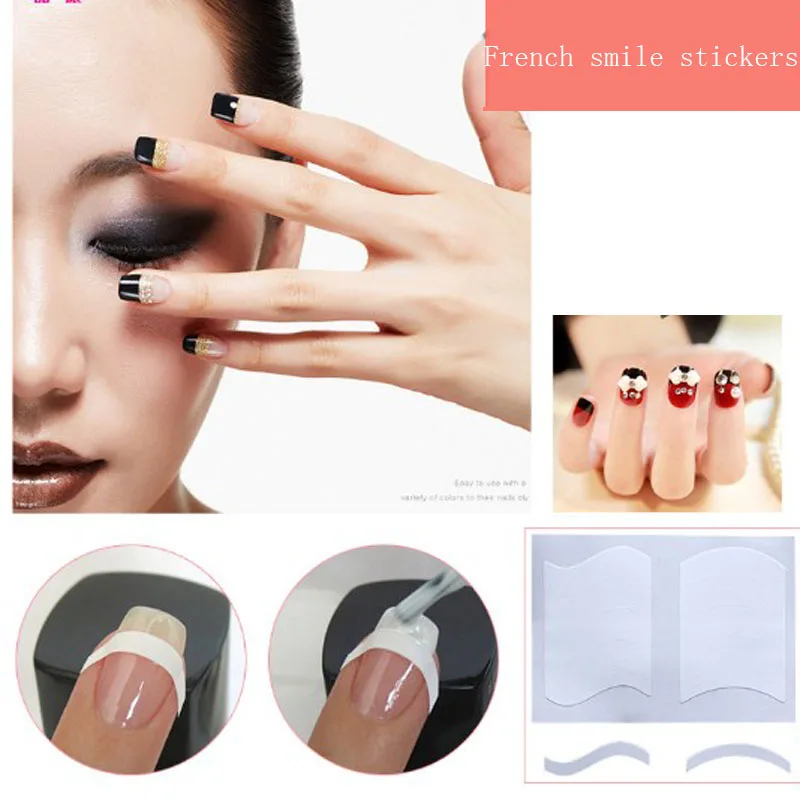 24 models White Nail Sticker French Smile Stickers Nail Decals Stickers Wave Saw Tooth Line Curve10pcs/Set
24 models White Nail Sticker French Smile Stickers Nail Decals Stickers Wave Saw Tooth Line Curve10pcs/Set