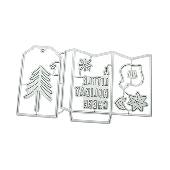 Christmas Tags Metal Cutting Dies Stencils For DIY Scrapbooking/photo Album Decorative Embossing DIY Paper Cards 
Christmas Tags Metal Cutting Dies Stencils For DIY Scrapbooking/photo Album Decorative Embossing DIY Paper Cards