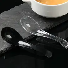 100pcs Home Kitchen Clear Mini Plastic Disposable Soup Spoons Kitchen Tool for Jelly Ice Cream Dessert Appetizer Mini Spoon
100pcs Home Kitchen Clear Mini Plastic Disposable Soup Spoons Kitchen Tool for Jelly Ice Cream Dessert Appetizer Mini Spoon