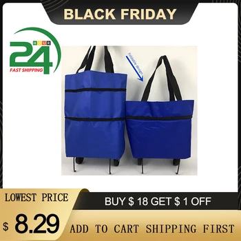 Shopping Trolley Bag Portable multi-function Oxford Folable Tote bag Shopping Cart Reusable Grocery Bags with Wheels
Shopping Trolley Bag Portable multi-function Oxford Folable Tote bag Shopping Cart Reusable Grocery Bags with Wheels
