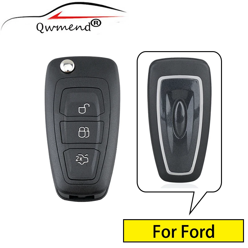 QWMEND Smart Car Key Fob Case For Ford Transit Tourneo Custom 2012-2019 Replacement Remote Key Shell 3 Buttons
QWMEND Smart Car Key Fob Case For Ford Transit Tourneo Custom 2012-2019 Replacement Remote Key Shell 3 Buttons