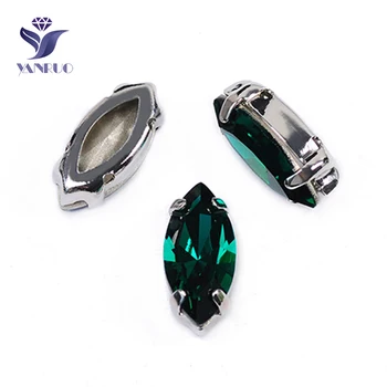 YANRUO 4200 All Sizes Emerald Navette Handicraft Point Back Glass Stones Strass Crystal Sew On Rhinestones Applique For Crafts 
YANRUO 4200 All Sizes Emerald Navette Handicraft Point Back Glass Stones Strass Crystal Sew On Rhinestones Applique For Crafts