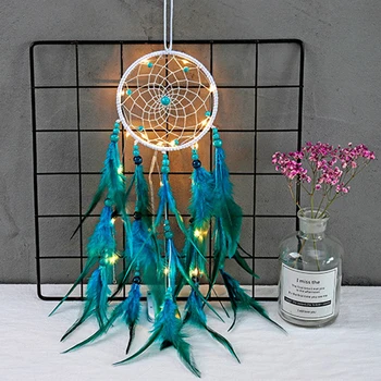 NEW LED Light Dreamcatcher Decorative Wind Chimes Light Nordic Dream Catchers Room Hotel Balcony Theme Decoration With Battery
NEW LED Light Dreamcatcher Decorative Wind Chimes Light Nordic Dream Catchers Room Hotel Balcony Theme Decoration With Battery