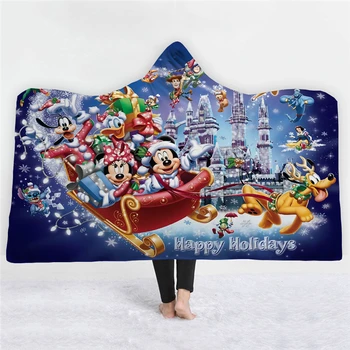 Mickey Christmas Blanket Mickey Mouse Hooded Blanket Flannel Plush Quilt Sofa/bed/plane Travel Bedding Throw Blanket
Mickey Christmas Blanket Mickey Mouse Hooded Blanket Flannel Plush Quilt Sofa/bed/plane Travel Bedding Throw Blanket