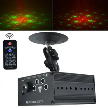 3W DC12V 120 Patterns Mini Laser LED Light Stage Light with 5 Light Holes Support Manual / Remote Control for KTV Bar Home Party
3W DC12V 120 Patterns Mini Laser LED Light Stage Light with 5 Light Holes Support Manual / Remote Control for KTV Bar Home Party