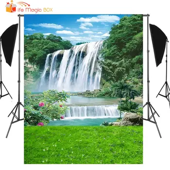 LIFE MAGIC BOX Wedding Photography Background Green Grass Waterfall Birthday Party Photo Board Backdrops
LIFE MAGIC BOX Wedding Photography Background Green Grass Waterfall Birthday Party Photo Board Backdrops
