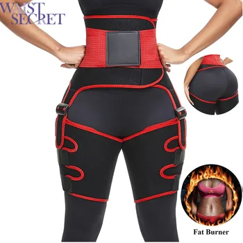 WAIST SECRET Women High Waist Thigh Trimmer Neoprene Sweat Shapewear Slimming Leg Shapers Adjustable Waist Trainer Slimming Belt
WAIST SECRET Women High Waist Thigh Trimmer Neoprene Sweat Shapewear Slimming Leg Shapers Adjustable Waist Trainer Slimming Belt
