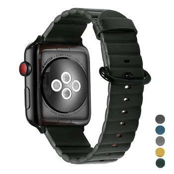 Leather loop watch band For Apple watch strap 5 4 3 2 1 44 mm 40mm iwatch band 38mm 42mm Genuine leather bracelet Accessories
Leather loop watch band For Apple watch strap 5 4 3 2 1 44 mm 40mm iwatch band 38mm 42mm Genuine leather bracelet Accessories