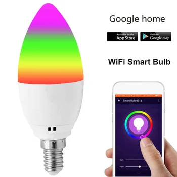 WiFi Smart Light Bulbs RGB LED Lamp Compatible with Alexa Google Amazon Alexa ALI88
WiFi Smart Light Bulbs RGB LED Lamp Compatible with Alexa Google Amazon Alexa ALI88