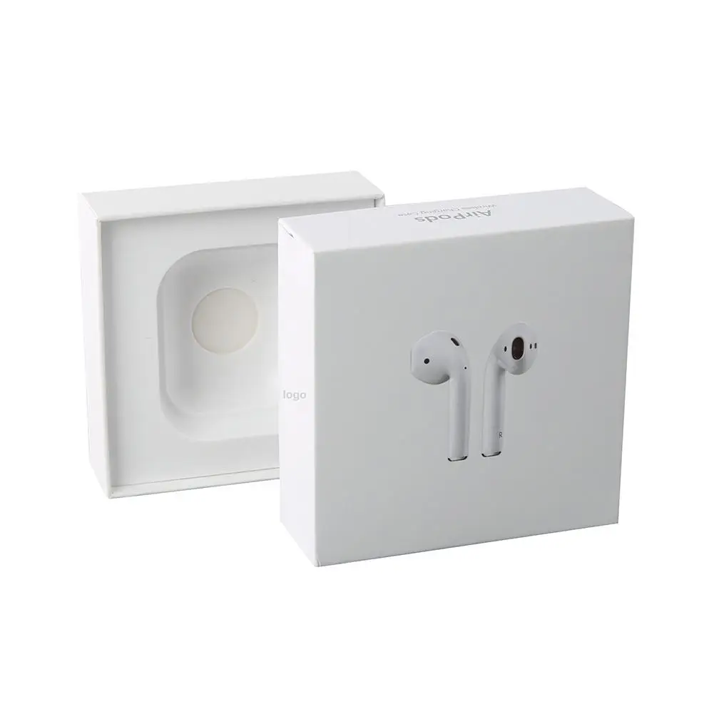 1 шт. чехол для Apple Airpods 2 пустая упаковочная коробка airpods Защитный Тонкий с