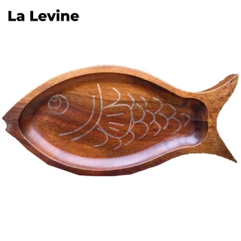 Acacia Wood Fish-shaped Wooden Plate Children's Cartoon Dinner Plate Creative Fruit Wooden Tableware Dessert Dried Fruits Plate
Acacia Wood Fish-shaped Wooden Plate Children's Cartoon Dinner Plate Creative Fruit Wooden Tableware Dessert Dried Fruits Plate