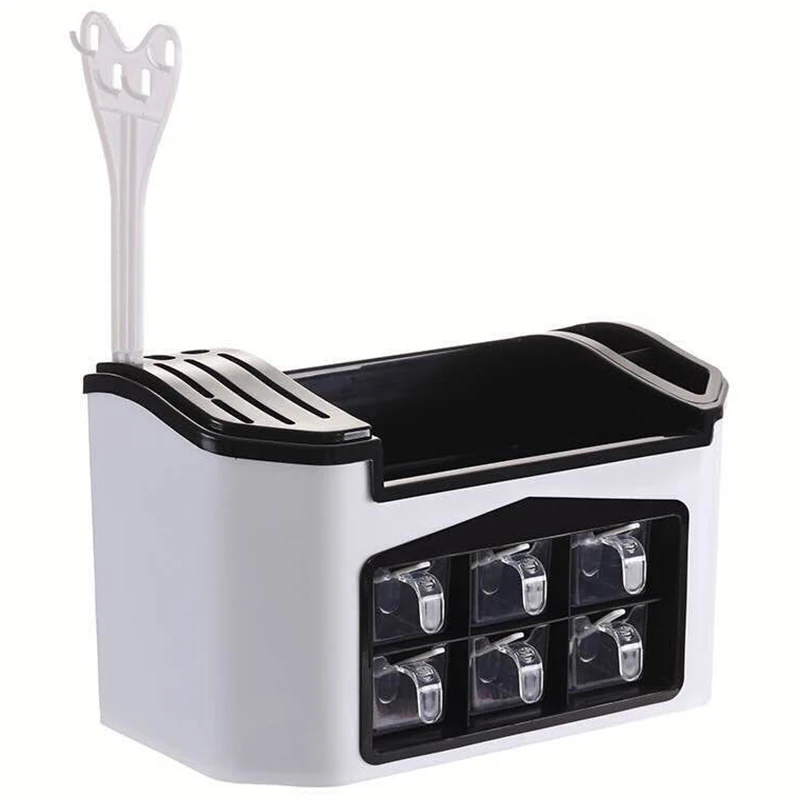 Cordial Shining Spice Rack Kitchen Shelf Tools Box Spice Jar Storage Rack Chopsticks Cutter Storage Box Large Capacity
Cordial Shining Spice Rack Kitchen Shelf Tools Box Spice Jar Storage Rack Chopsticks Cutter Storage Box Large Capacity