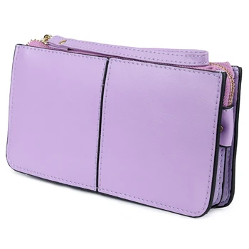 Amazon popular mobile phone bag cowhide long women's wallet Korean large capacity genuine Leather Wallet Zipper change wallet
Amazon popular mobile phone bag cowhide long women's wallet Korean large capacity genuine Leather Wallet Zipper change wallet