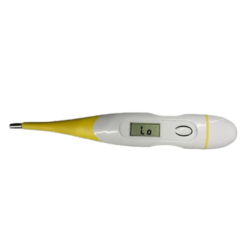 Electronic Thermometer Soft Tip Thermometer Memory Function Can Bend At Will Large Screen Display 1 Pcs
Electronic Thermometer Soft Tip Thermometer Memory Function Can Bend At Will Large Screen Display 1 Pcs