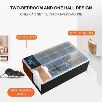 Household Automatic Efficient Mouse Trap Automatic Continuous Mousetrap Reusable Catch High Effect Rat Traps
Household Automatic Efficient Mouse Trap Automatic Continuous Mousetrap Reusable Catch High Effect Rat Traps