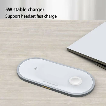 3 In 1 Pad Stand Portable Qi Wireless Charger Fast Charging Receiver Travel Accessories Station Phone Watch Headphone For Apple
3 In 1 Pad Stand Portable Qi Wireless Charger Fast Charging Receiver Travel Accessories Station Phone Watch Headphone For Apple