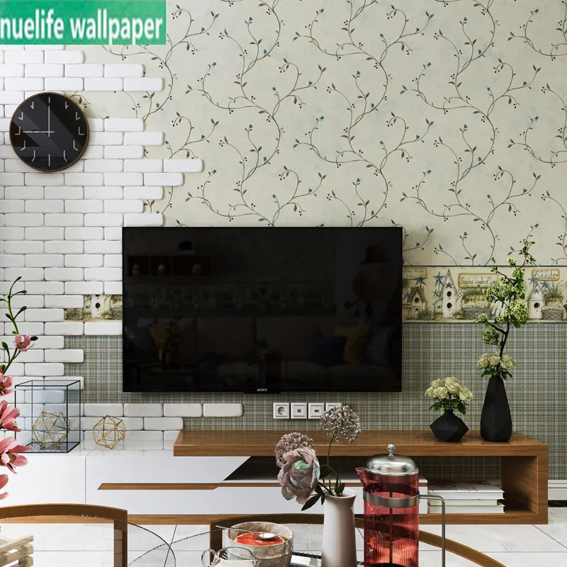 American country wallpaper garden small flower pattern bedroom study guest restaurant shop TV background non-woven wallpaper
American country wallpaper garden small flower pattern bedroom study guest restaurant shop TV background non-woven wallpaper