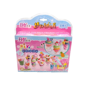 Simulation Ultra Light Clay Cake Color Clay Dessert House Puzzle Toy Material Package for Play Use Rainbow Ice Crteam
Simulation Ultra Light Clay Cake Color Clay Dessert House Puzzle Toy Material Package for Play Use Rainbow Ice Crteam