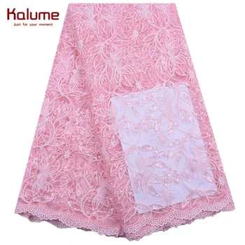 Kalume Pink African Lace Fabric With Sequins French Mesh Milk Silk Lace Fabric Embroidery Nigerian Tulle Lace For Wedding F2043
Kalume Pink African Lace Fabric With Sequins French Mesh Milk Silk Lace Fabric Embroidery Nigerian Tulle Lace For Wedding F2043