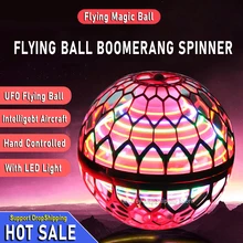 

Flying Ball Boomerang Hand Controlled Flyorb Magic Drone Hover Ball Fly Nova Orb Flying Spinner Fidget Gyro Kids Toy Family Gift