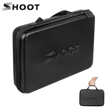 SHOOT Large Protable PU Waterproof Carrying Case for GoPro Hero 7 6 5 4 SJCAM Xiaomi Yi 4k 2 Eken h9 Camera Box Go Pro Accessory
SHOOT Large Protable PU Waterproof Carrying Case for GoPro Hero 7 6 5 4 SJCAM Xiaomi Yi 4k 2 Eken h9 Camera Box Go Pro Accessory