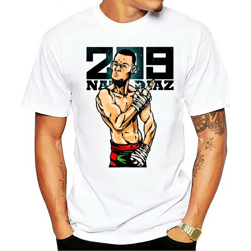 2020 Fashion T Shirts Nate Diaz Conor McGregor Funny Brand New MMA Short Swag O-neck 100% cotton
2020 Fashion T Shirts Nate Diaz Conor McGregor Funny Brand New MMA Short Swag O-neck 100% cotton