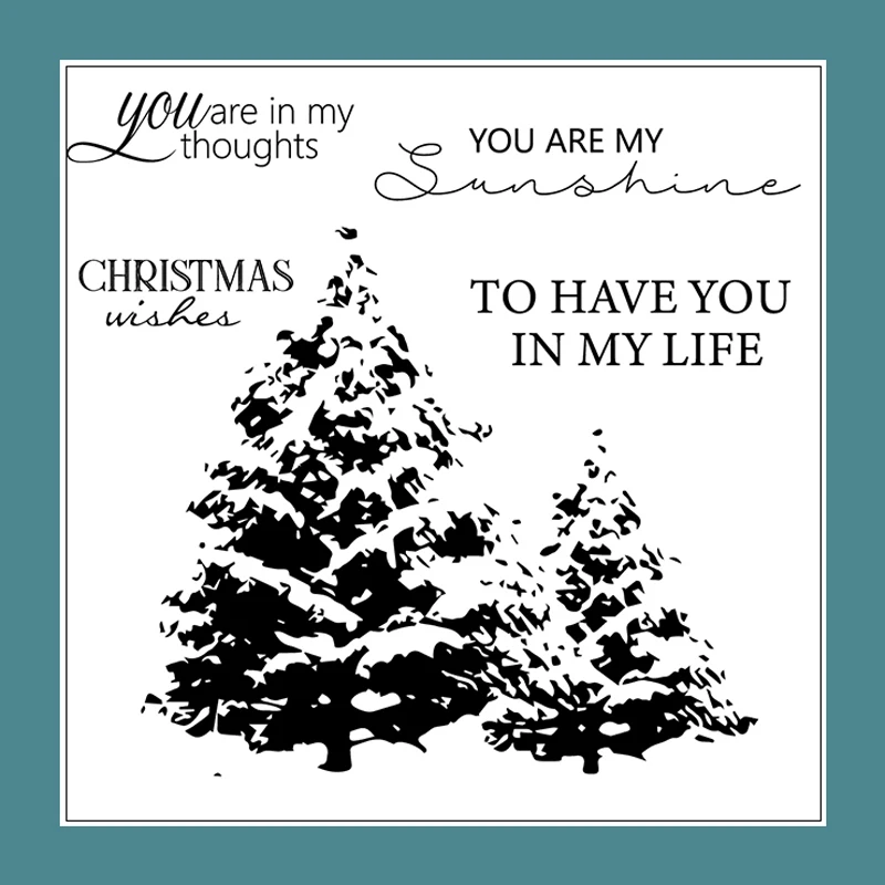 ZATWBS Christmas tree Clear Stamps For DIY Scrapbooking/Card Making/Album Decorative Rubber Stamp Crafts
ZATWBS Christmas tree Clear Stamps For DIY Scrapbooking/Card Making/Album Decorative Rubber Stamp Crafts