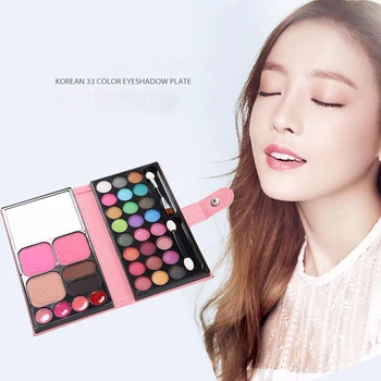 33 Colors Eye Shadow Palette Long existing Waterproof Beauty Makeup Shimmer Eye Shadow Cosmetic 
33 Colors Eye Shadow Palette Long existing Waterproof Beauty Makeup Shimmer Eye Shadow Cosmetic