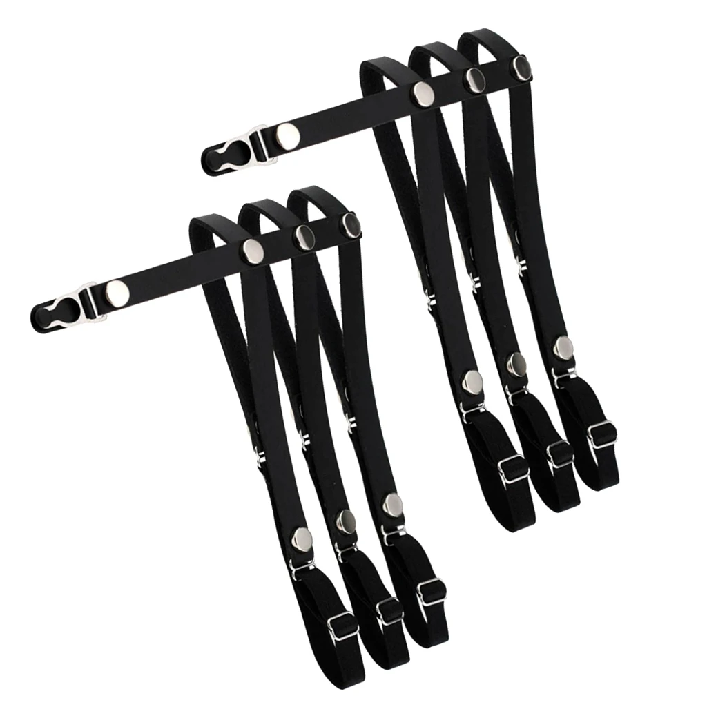 2x Gothic High Thigh Leg Harness Black Leg Straps Sport Protection Cover Garter Belt Dress Accessories 2x Gothic High Thigh Leg Harness Black Leg Straps Sport Protection Cover Garter Belt Dress Accessories