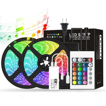 Easy Install Music Home Decoration Color Changing TV RGB Bedroom LED Light Strips With Controller IP65 Waterproof Party Supplies 
Easy Install Music Home Decoration Color Changing TV RGB Bedroom LED Light Strips With Controller IP65 Waterproof Party Supplies