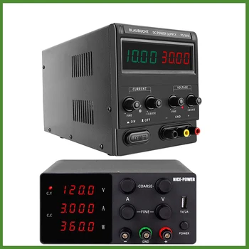 DC Lab Power Supply 30V 10A 5A Adjustable Switching Variable 1200v 3A Laboratory power Supplies Voltage Current Regulator Source
DC Lab Power Supply 30V 10A 5A Adjustable Switching Variable 1200v 3A Laboratory power Supplies Voltage Current Regulator Source