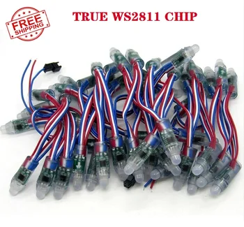 1000Pcs WS2811 DC5V 12mm Addressable Bullet Black Wire IP68 Rating LED Pixel Node for Christmas Decoration
1000Pcs WS2811 DC5V 12mm Addressable Bullet Black Wire IP68 Rating LED Pixel Node for Christmas Decoration