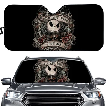 INSTANTARTS Nightmare Before Christmas Jack Red Pattern Car Sun Shade Windshield Protect Car Interior Front Windshield Sunshade
INSTANTARTS Nightmare Before Christmas Jack Red Pattern Car Sun Shade Windshield Protect Car Interior Front Windshield Sunshade