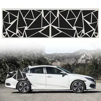 200x60cm Matte Black Triangles Universal Car Side Sticker Camouflage Car-styling Vinyl Decal Decor For Car Decoration
200x60cm Matte Black Triangles Universal Car Side Sticker Camouflage Car-styling Vinyl Decal Decor For Car Decoration
