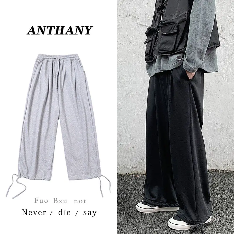 Cotton Sweatpants Men's Fashion Casual Pants Men Streetwear Hip-hop Loose Straight Trousers Mens Joggers Track Pants M-5XL
Cotton Sweatpants Men's Fashion Casual Pants Men Streetwear Hip-hop Loose Straight Trousers Mens Joggers Track Pants M-5XL