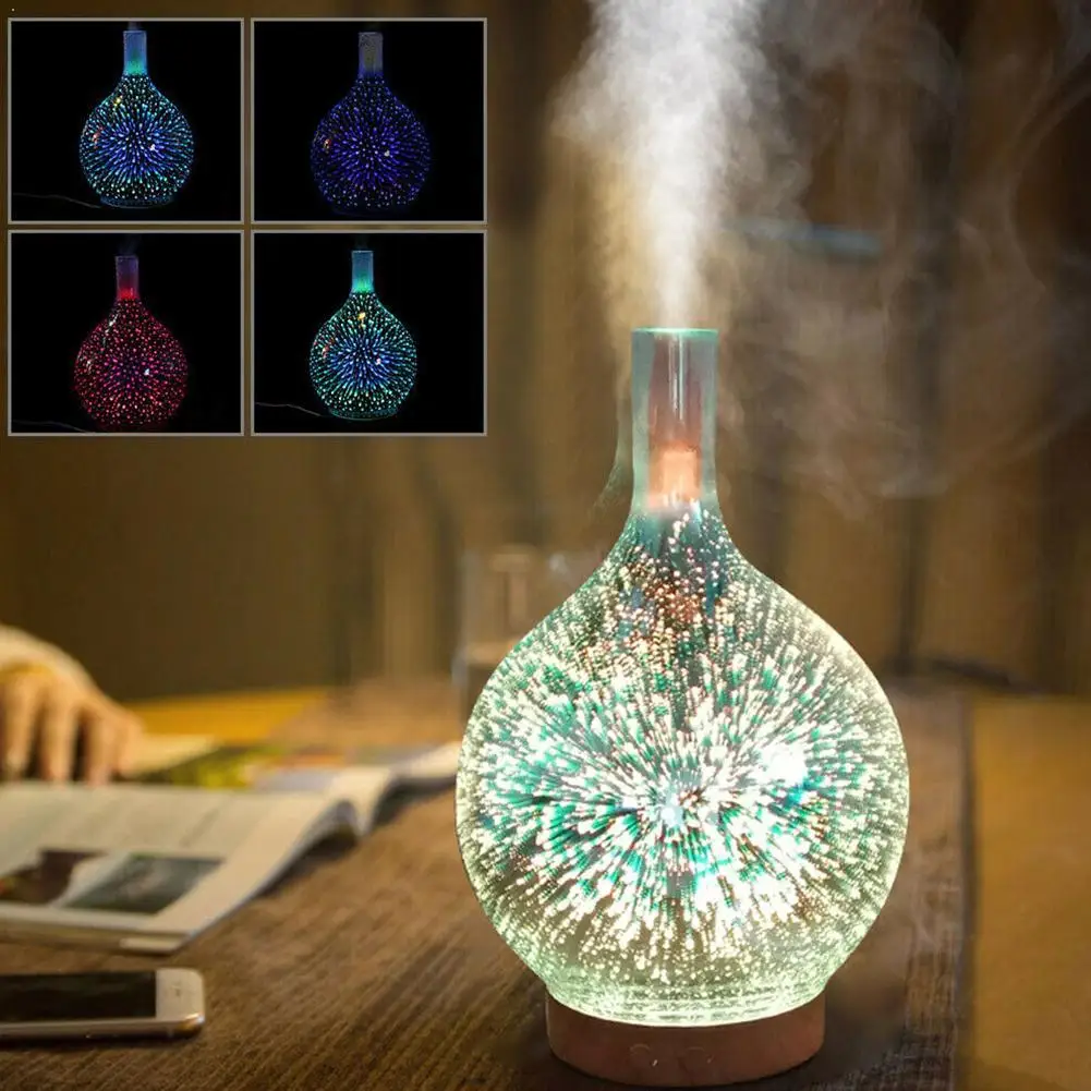 100ml Diffuser Plug Adapter Firework Glass Vase Shape with Air Aroma Night atomized 7 Led Humidifier Color Essential Glass I2M0
100ml Diffuser Plug Adapter Firework Glass Vase Shape with Air Aroma Night atomized 7 Led Humidifier Color Essential Glass I2M0